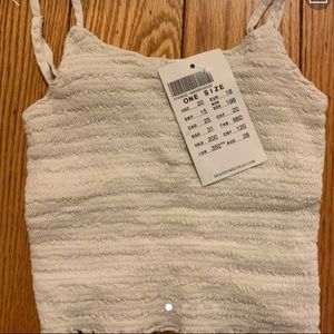 White tank from brandy Melville